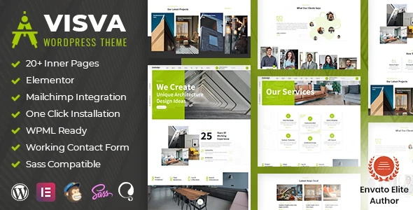 Visva – Architecture WordPress Theme